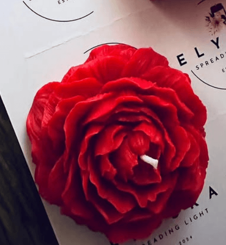 Rose Peony Candle